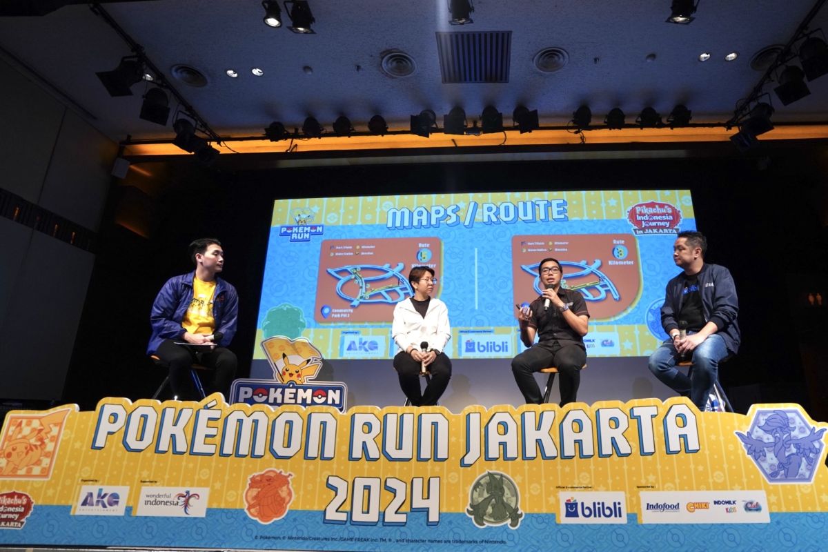 Pokémon Run 2024 hadir di Jakarta