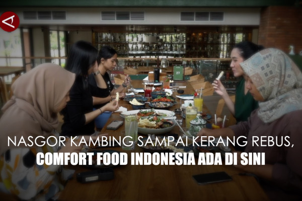 Nasgor kambing sampai kerang rebus, comfort food Indonesia ada di sini